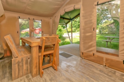 Lodge tent "Camélia" - 2 bedrooms