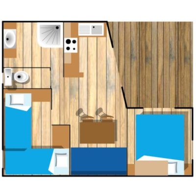 Chalet Eco 2 Rooms + Terrace — 7