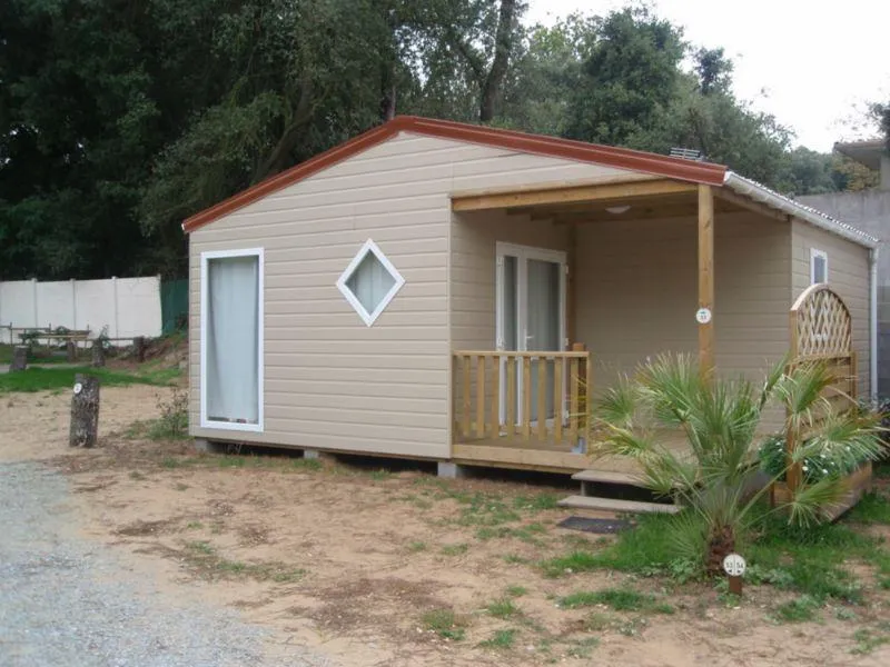 Huuraccommodatie(s) - Chalet Eco 3 Kamers + Terras - Camping du Bord de Mer
