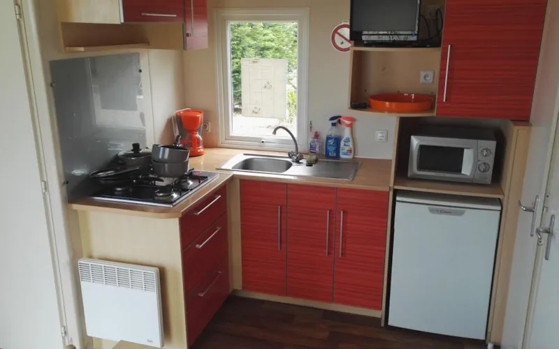 Mobil Home Eco 2 Chambres + Terrasse - Économique