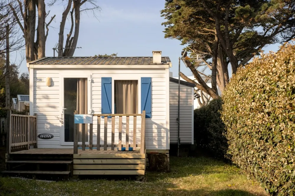 Huuraccommodatie(s) - Stacaravan Eco 1Slaapkamers + Terras - Camping du Bord de Mer