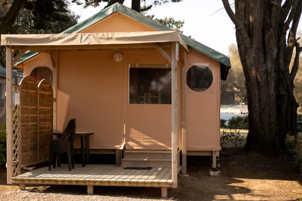 Huuraccommodatie(s) - Tent Lodge 2 Kamers - Camping du Bord de Mer