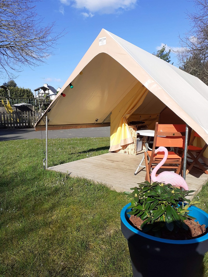 Location - Tente Nomade - Camping Le Domaine des Jonquilles