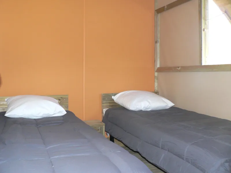 Chalet Lodge Premium Tv 43M² - 2 Chambres + Terrasse Couverte