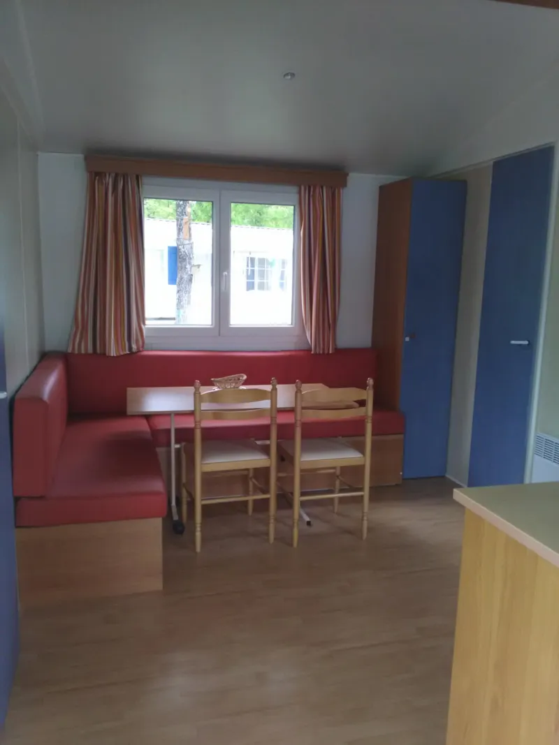 Mobil Home Confort 26M² - 2 Chambres + Terrasse Semi Couverte