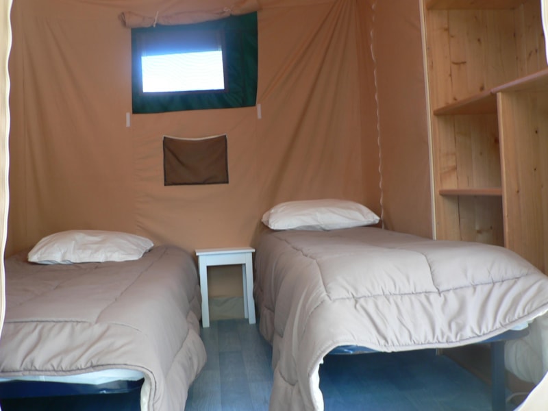 Glamping i Vensac – Canvas Bungalow 18m² 2 bedrooms - without toilet blocks 4 Ppl. – photo 5