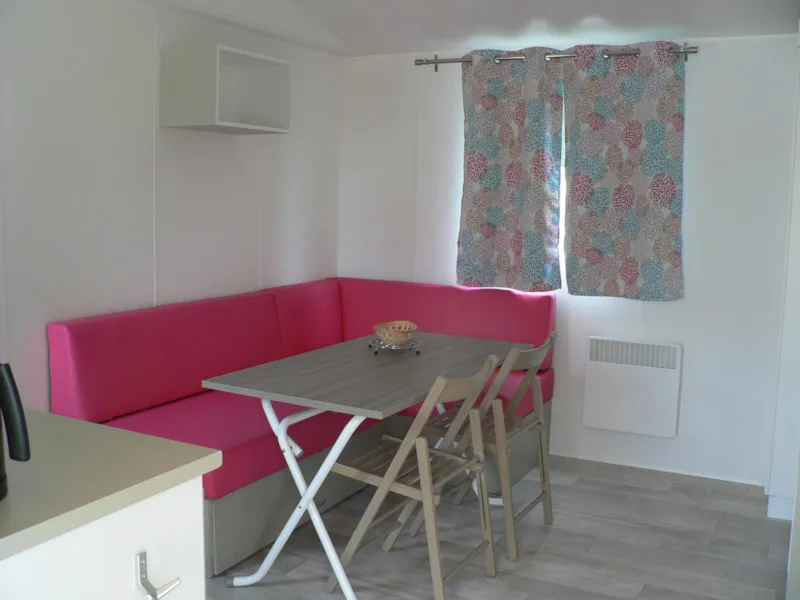 Mobil Home Confort+ Tv 26M² - 2 Chambres + Terrasse Semi Couverte