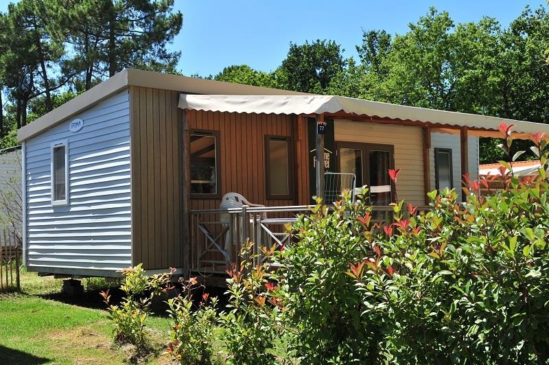 Mobile-home PREMIUM 31m² - 3 bedrooms + sheltered terrace 6/8 Ppl.