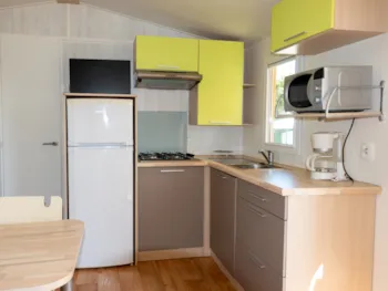 Mietunterkunft - Mobil-Home Classique 2 Schlafzimmer - Camping Domaine du Morbihan (Ex Peupliers)