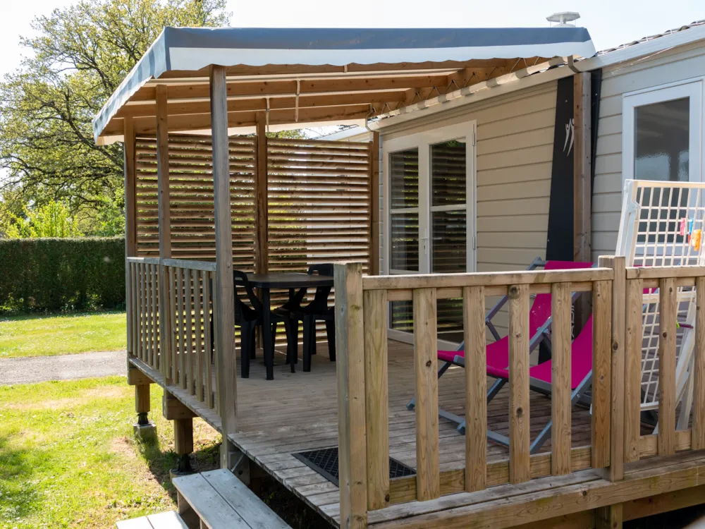 Huuraccommodatie(s) - Mobil-Home Standard 2 Slaapkamers - Camping Domaine du Morbihan (Ex Peupliers)
