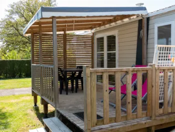 Mietunterkunft - Mobil-Home Standard 2 Schlafzimmer - Camping Domaine du Morbihan (Ex Peupliers)