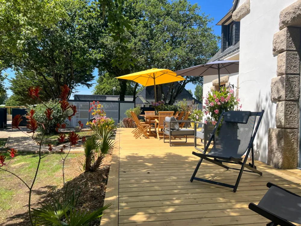 Location - Gîte 5 Chambres 10 Couchages 200 M2 - Camping Domaine du Morbihan (Ex Peupliers)