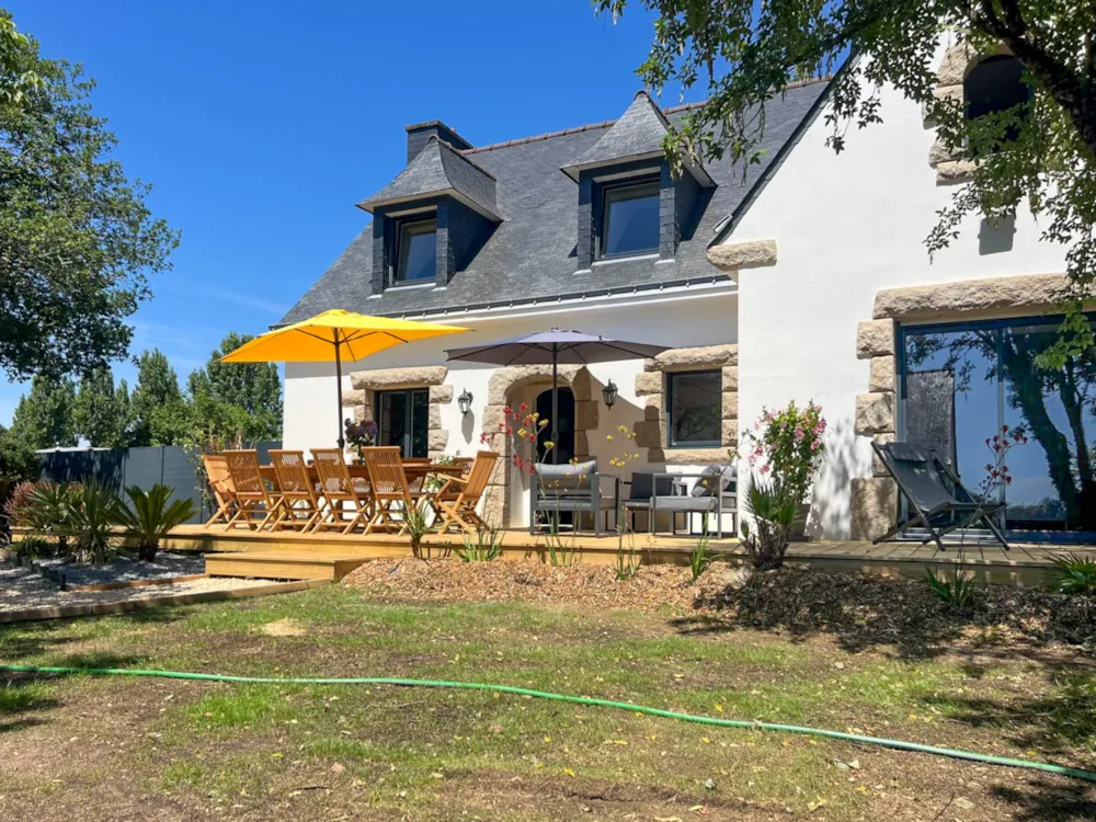 Location - Gîte 5 Chambres 10 Couchages 200 M2 - Camping Domaine du Morbihan