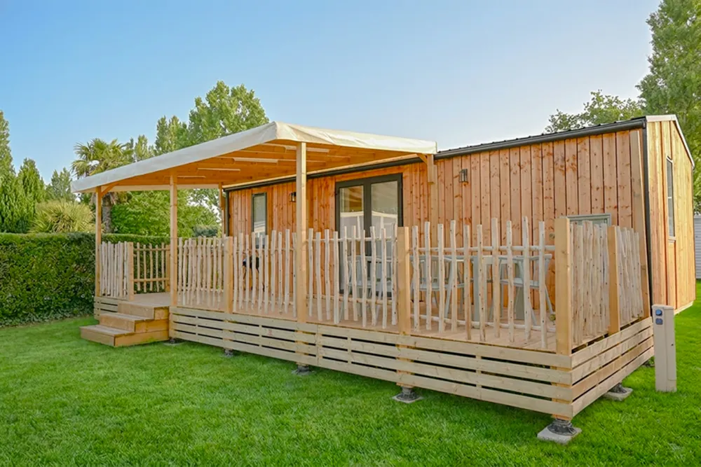 Location - Mobil-Home Confort 3 Chambres - Camping Domaine du Morbihan
