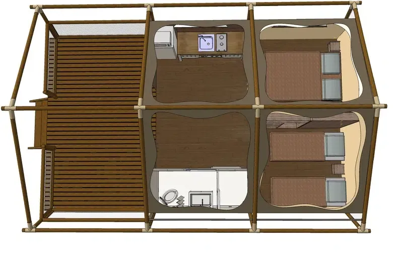 Lodge Confort 2 Chambres