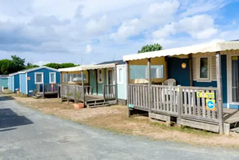 Mietunterkunft - Mobil-Home Confort 2 Zimmer - Camping Bel Air Village Platin-Redoute