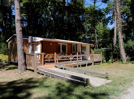 Location - Cottage Access Standard Avec Climatisation /S - Camping Campéole Médoc Plage