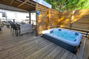 Mietunterkunft - Otello Sabia Signature & Spa - Fußgangerzone / D - Camping Campéole Médoc Plage