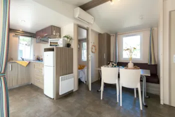 Mietunterkunft - Cottage Riviera Standard Klimatisiert / D - Camping Campéole Médoc Plage