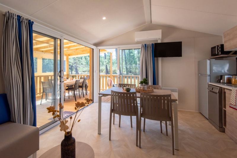 Cottage Hélios KOMFORT klimatisiert - Kieferseite / S