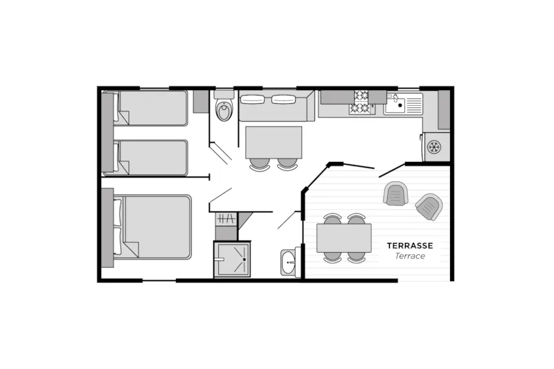 Cottage Soléo Classic Climatisé / S