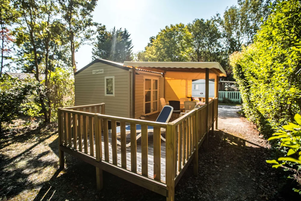 Location - "Lodge-5" (2 Ch) - Camping Fleurs des Champs