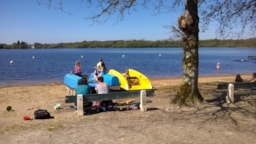 Baignade Camping Ecologique le Lac O Fées - Priziac - Kalon Breizh