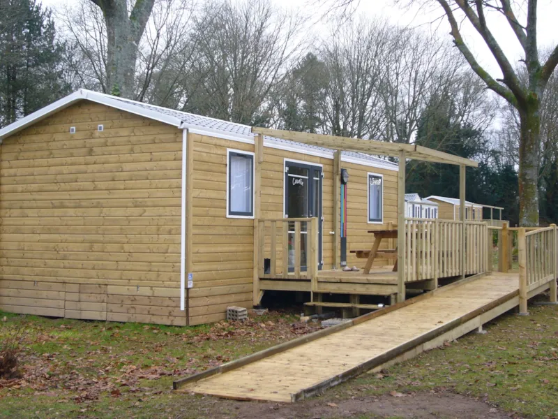 Cavalin Mobil-Home Confort 35M² - 2 Chambres ( Personnes À Mobilité Réduite) Sur Parcelle >100M2