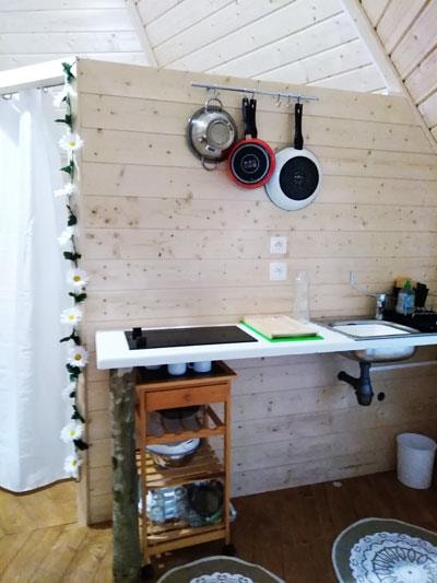 The hut of the FEES 2pers 25m2 (new 2018) MELISSANDRE — 6