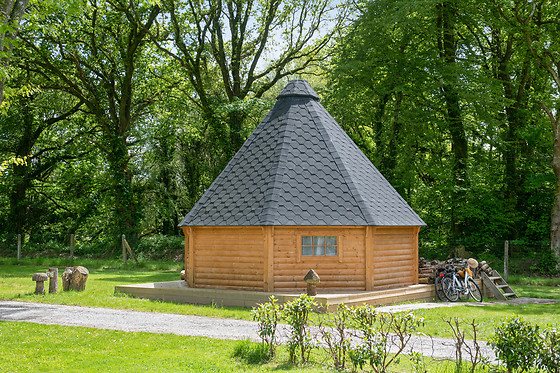 Accommodation - The Hut Of The Fees 2Pers 25M2 (New 2018) - Camping le Lac O Fées Ecologique