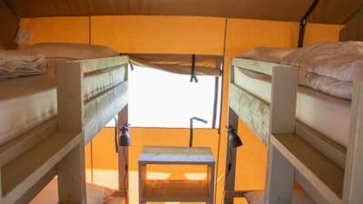 ESTRELLA or PARADIS Extra Comfort Lodge Nomad 35m2+ terrace - 6 persons — 5