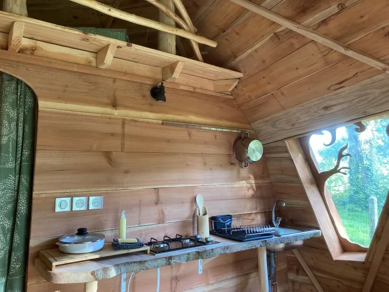 L'alchimiste Géodésique Confortable En Bois 38M2 - 4 Pers