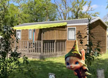 Mietunterkunft - Mobilheim Komfort 40M² - 4 Zimmer-8 Pax Korrigan - Camping Ecologique le Lac O Fées