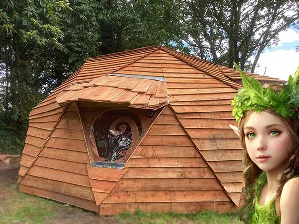 L'alchimiste Géodésique Confortable En Bois 38M2 - 4 Pers