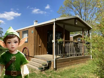 Mietunterkunft - Morgane Or Ana Or Cassandre Mobilheim Komfort 31M² - 2 Zimmer >100M² - Camping Ecologique le Lac O Fées