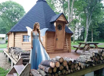 Mietunterkunft - Die Feen-Hütte Für 2 Pers 25M2 (Neuheit Aus 2018) Melissandre - Camping Ecologique le Lac O Fées