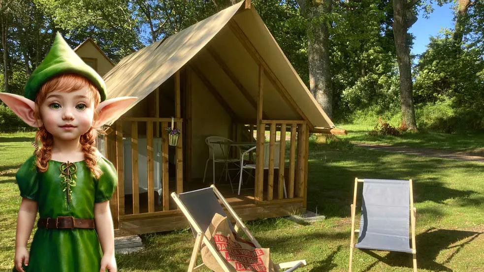 Location - Poulpiquette Tente Detente Rando (Nouveauté 2022) - Camping Ecologique le Lac O Fées
