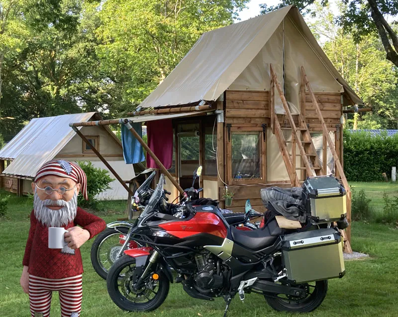 Location - Druide Tente Bivouac (Nouveauté 2022) - Camping Ecologique le Lac O Fées