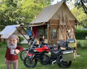 Mietunterkunft - Bivouac Zelt - Druide - Camping Ecologique le Lac O Fées