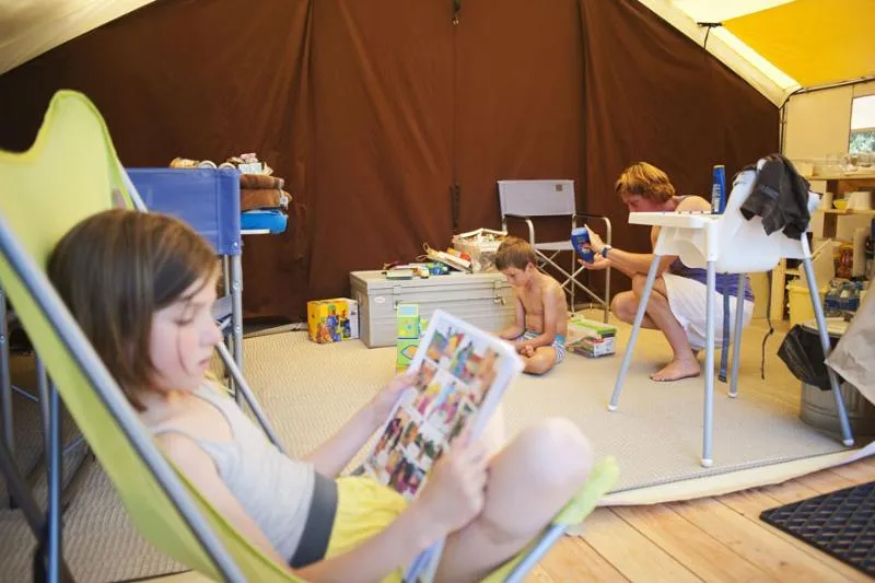 Tente Toile Et Bois Classic V