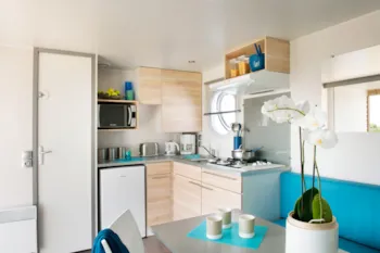 Mietunterkunft - 🏡 Mobile-Home Patio Confort 2 Bed -  2 Bth 🚿🚿 - Dw - 2 Tv 📺📺 - - Sites et Paysages Du Pouldu