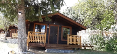 Chalet 24m² / Half-covered terrace