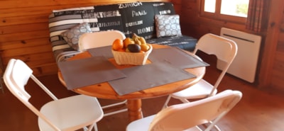 Chalet 30m² / 2 bedrooms - Half-covered terrace