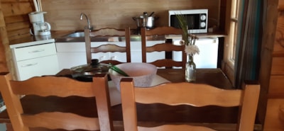 Chalet 30m² / 2 bedrooms - Half-covered terrace