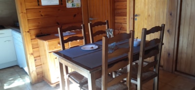 Chalet 30m² / 2 bedrooms - Half-covered terrace