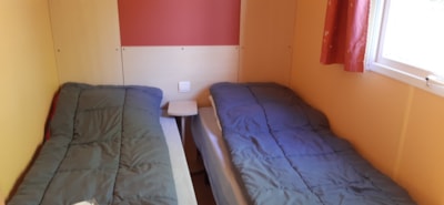 Mobile home 24 m² (twin beds)