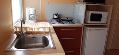 Mobile home 24 m² (twin beds)