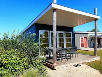 Mietunterkunft - Lodge Komfort| 6 Personen (50M²) - Kompas Camping Nieuwpoort