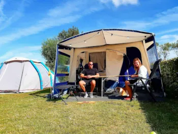 Stellplatz - Stellplatz Komfort Xl - Kompas Camping Nieuwpoort