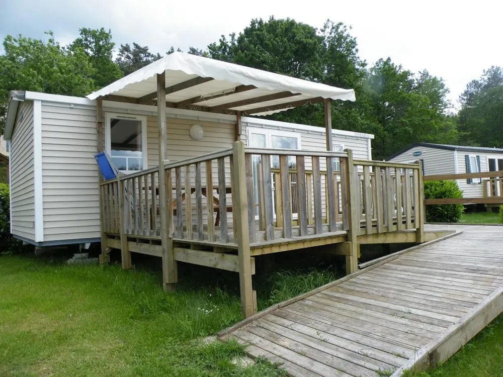 Location - Mobil Home Pour Tous - Climatise - Adapté Aux Personnes À Mobilité Réduite - LE DOMAINE DE PECANY (La Noix de Pecan'y)